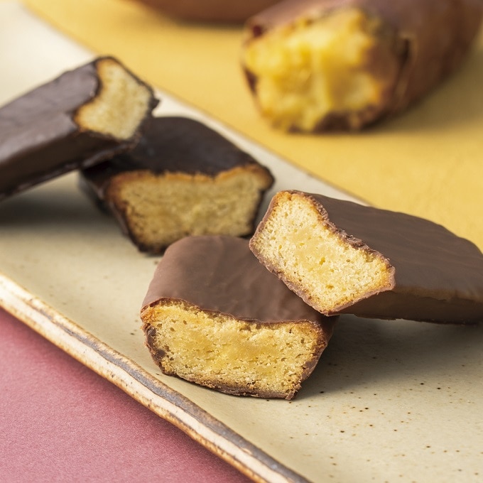紅天使 焼き芋フィナンシェ ダークチョコレート×3個＋ミルクチョコレート3個