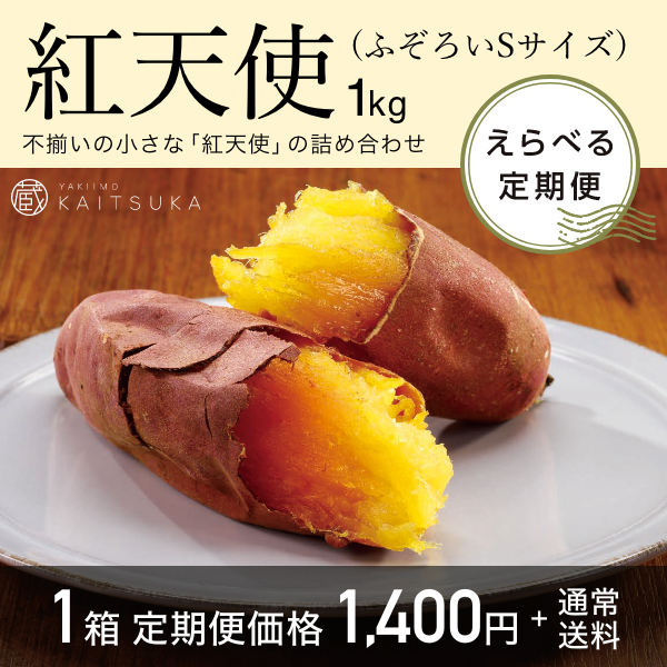 【定期便】紅天使1kg（ふぞろいSサイズ）1箱